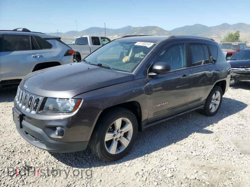 2015 Jeep COMPASS Sport (VIN 1C4NJDBB4FD108177) — photo 1 of 12, Copart, damage: front end
