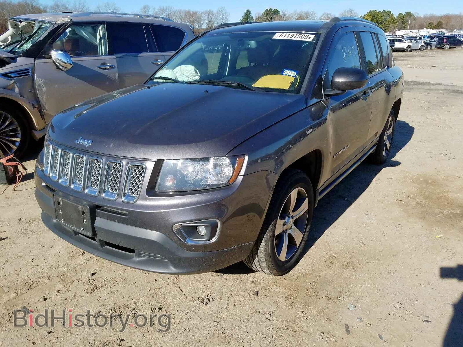 2016 JEEP COMPASS - VIN: 1C4NJCEA6GD703434 - Фото 2