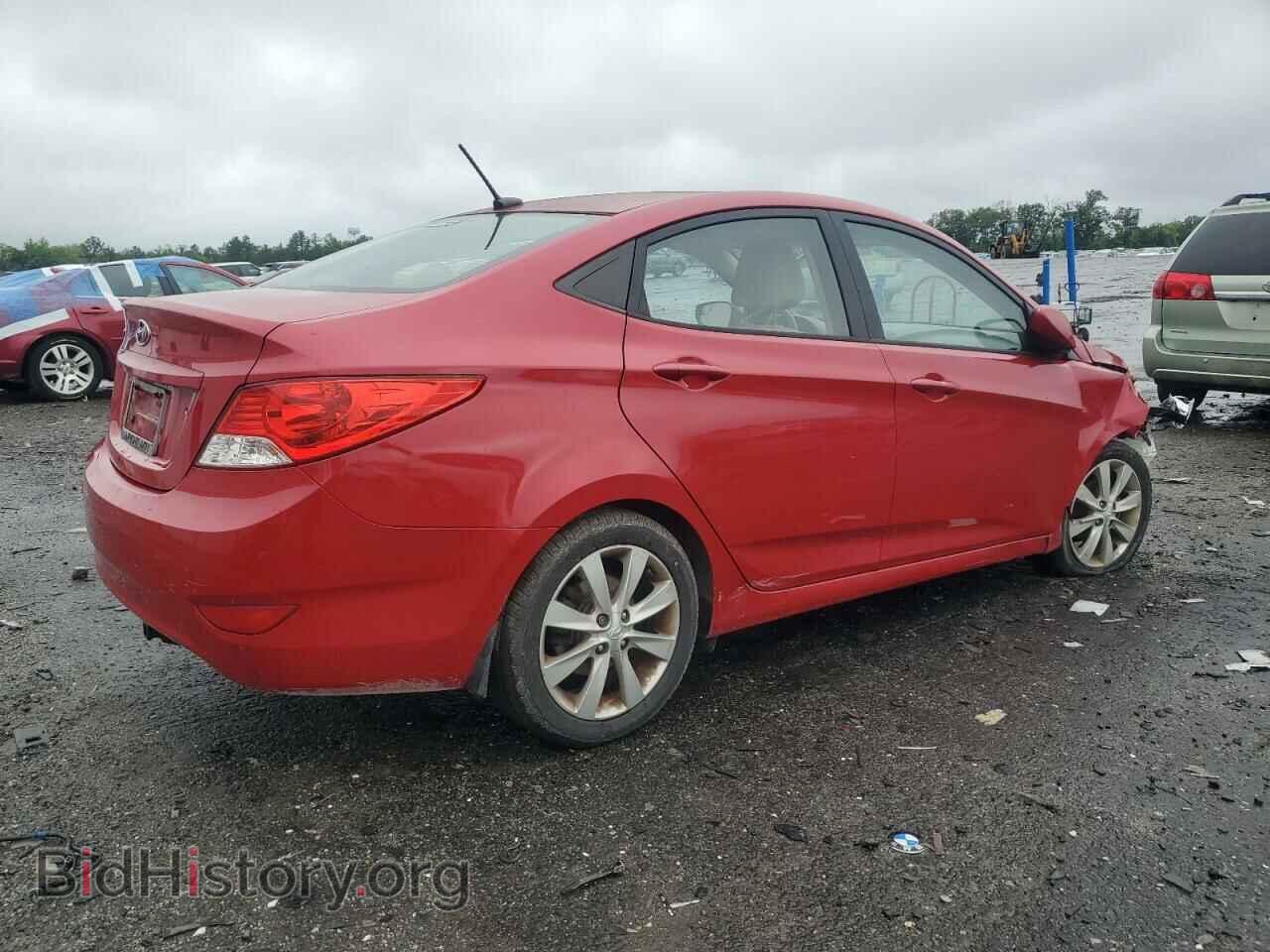 2014 HYUNDAI ACCENT - VIN: KMHCU4AE6EU770265 - Фото 3