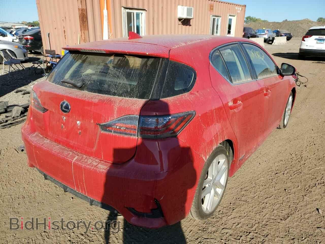 2014 LEXUS CT 200 - VIN: JTHKD5BH9E2189951 - Фото 4