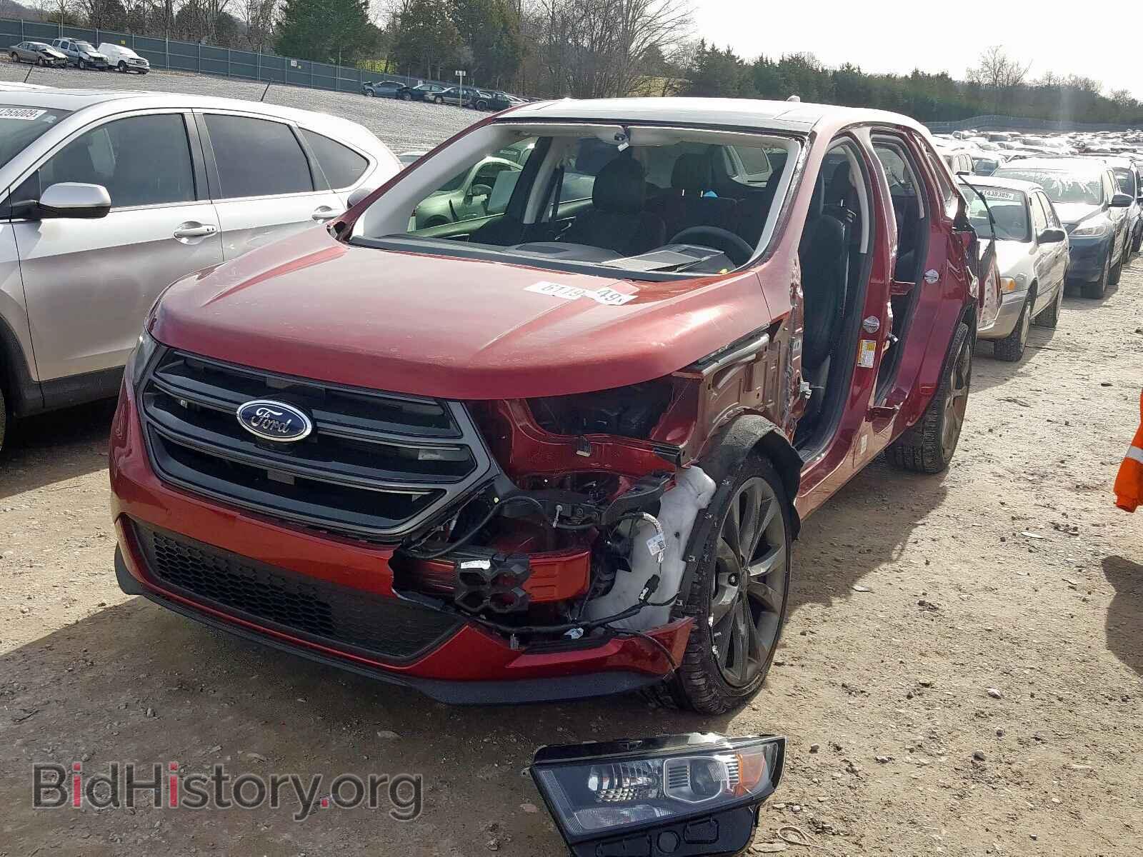 2016 FORD EDGE - VIN: 2FMPK4AP9GBC49168 - Фото 2