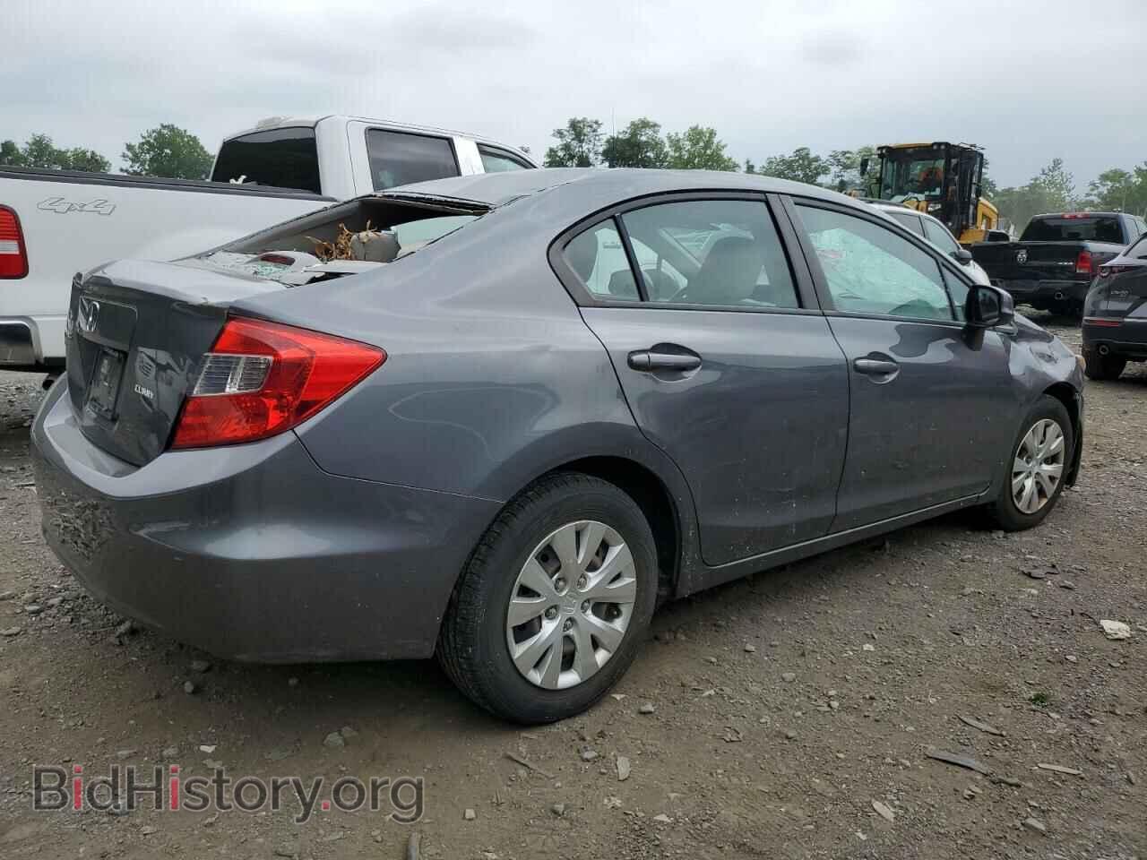 2012 HONDA CIVIC - VIN: 19XFB2F5XCE376929 - Фото 3