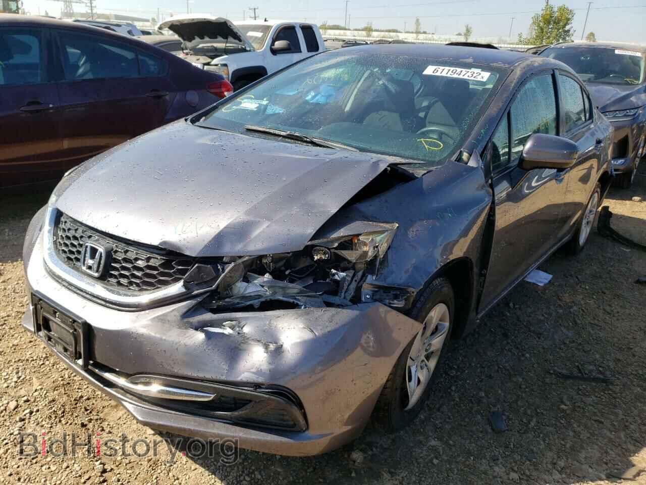 2015 HONDA CIVIC - VIN: 2HGFB2F53FH546820 - Фото 2