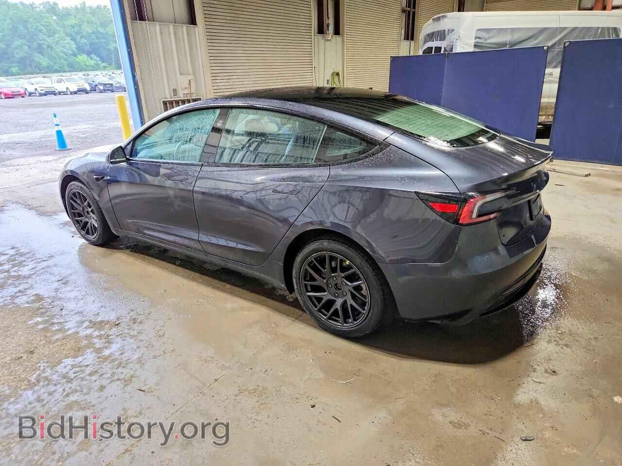 2024 TESLA MODEL 3 - VIN: 5YJ3E1EB3RF750070 - Фото 2