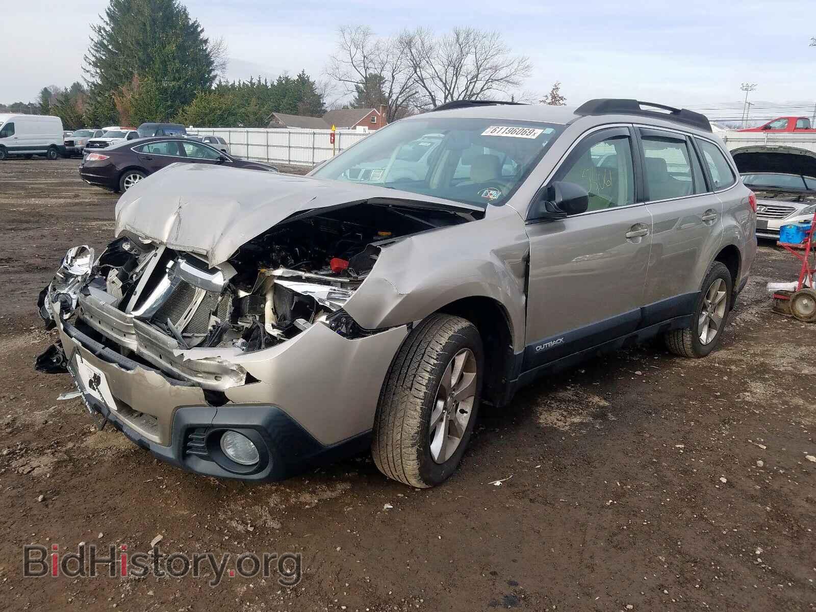 2014 SUBARU OUTBACK - VIN: 4S4BRBAC8E3297085 - Фото 2