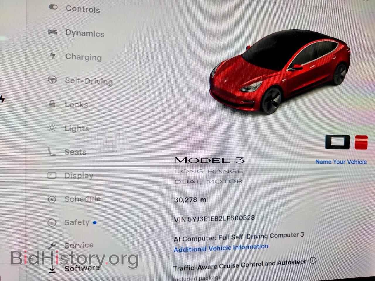 2020 TESLA MODEL 3 - VIN: 5YJ3E1EB2LF600328 - Photo 9