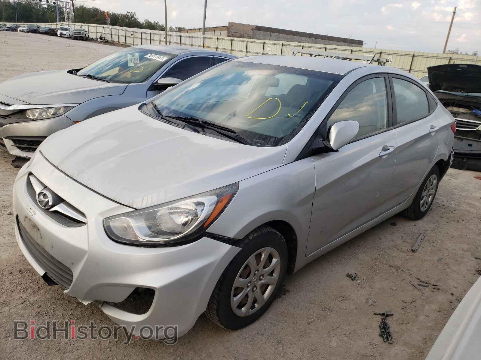 2013 HYUNDAI ACCENT - VIN: KMHCT4AEXDU452232 - Фото 2