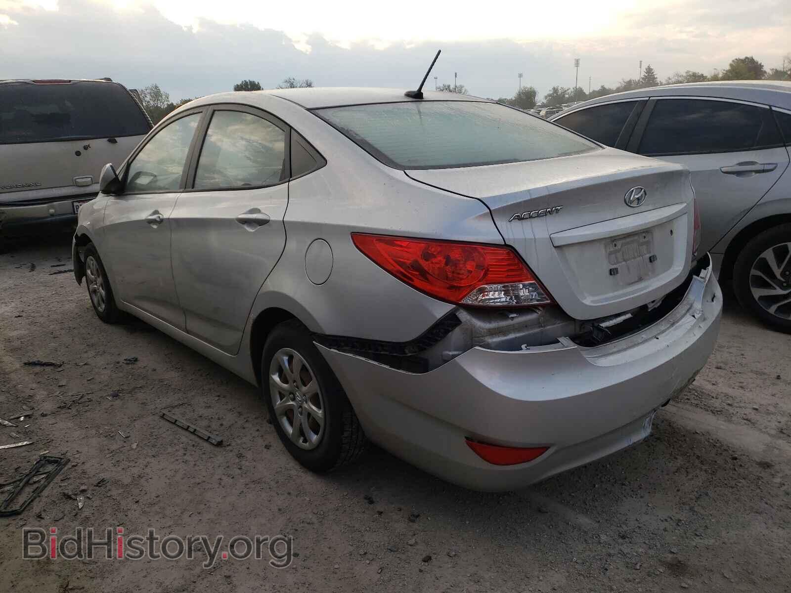 2013 HYUNDAI ACCENT - VIN: KMHCT4AEXDU452232 - Фото 3