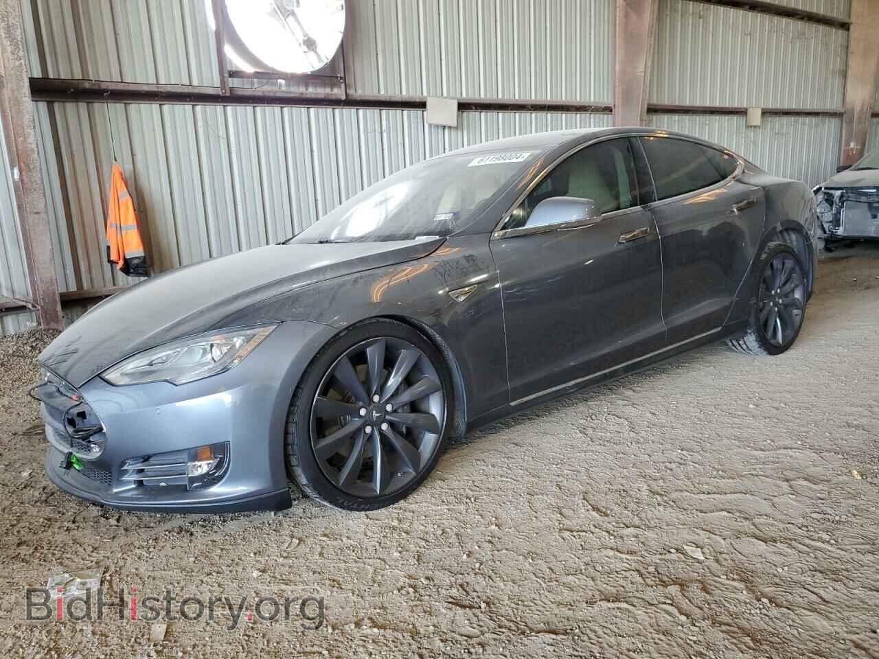 Фотография 5YJSA1H11EFP42442 - TESLA MODEL S 2014