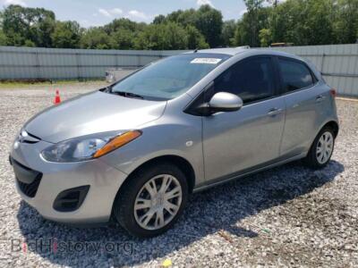 2014 Mazda 2 Sport, серый — VIN JM1DE1KY5E0175167, Copart