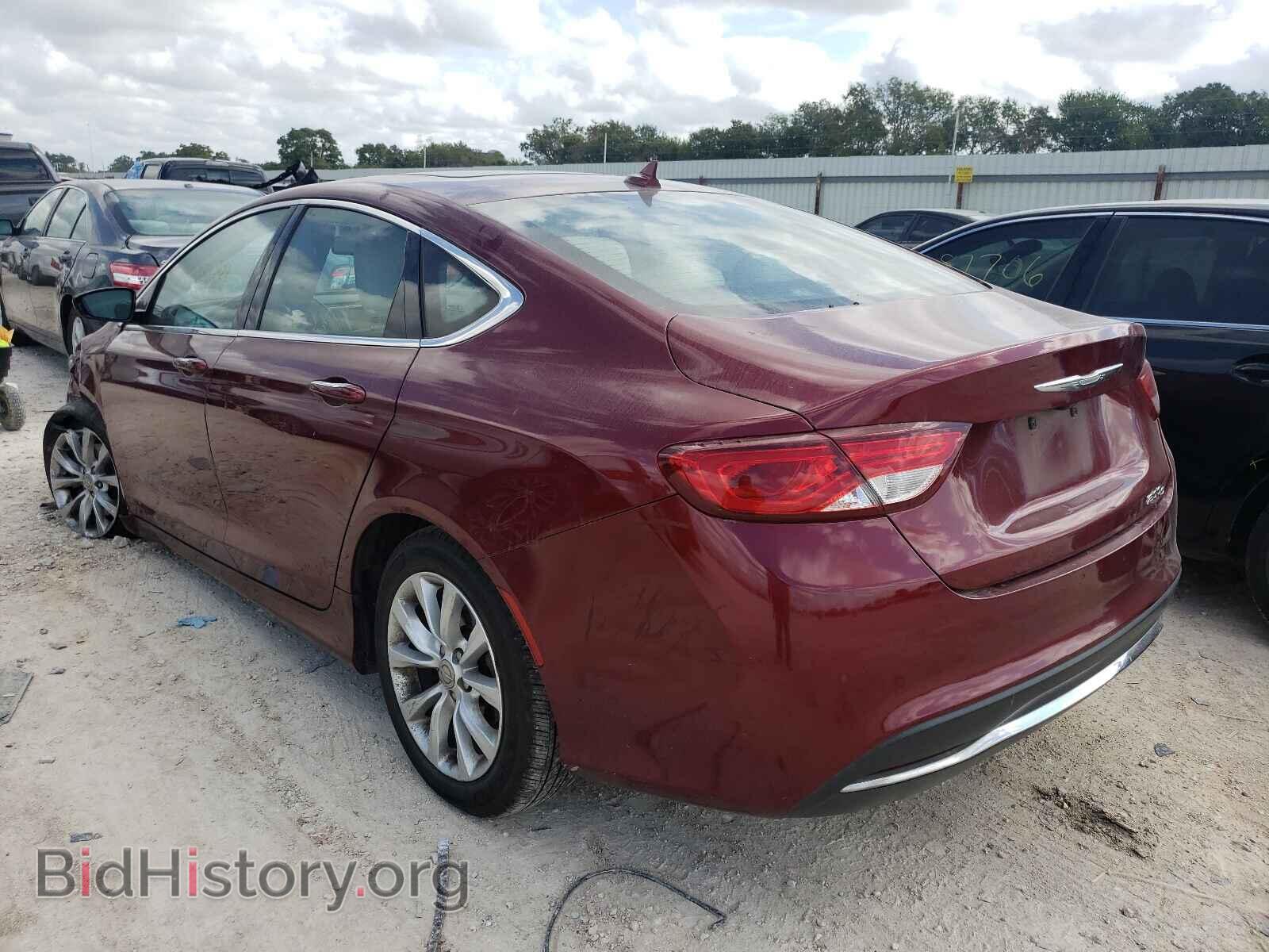 2015 CHRYSLER 200 - VIN: 1C3CCCCB3FN650833 - Фото 3