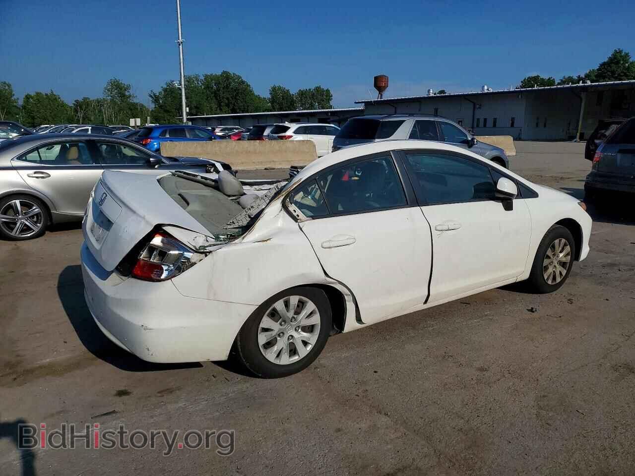 2012 HONDA CIVIC - VIN: 2HGFB2F59CH604506 - Фото 3