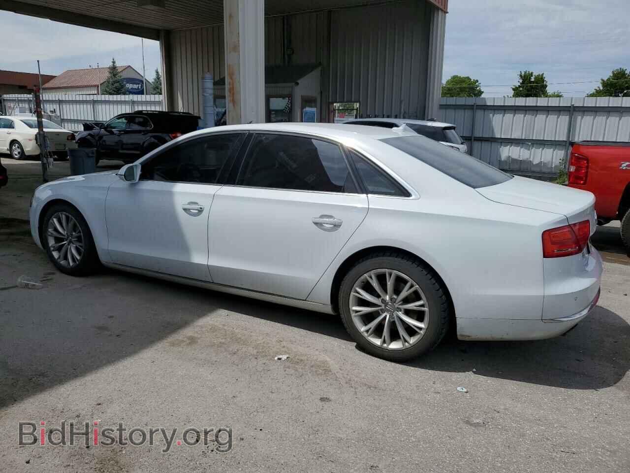 2013 AUDI A8 - VIN: WAURGAFD1DN001652 - Фото 2