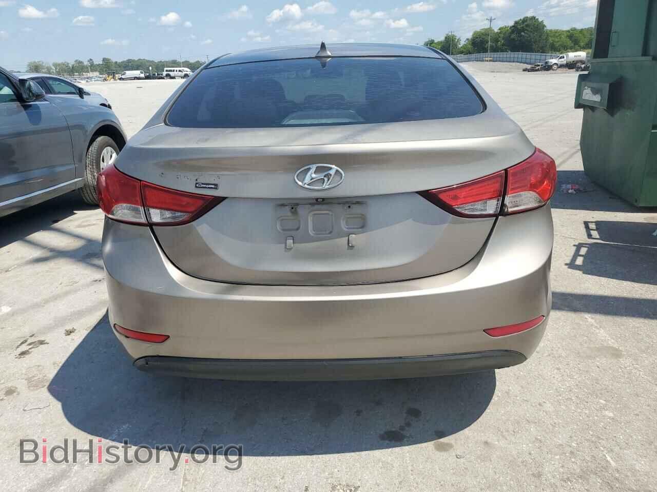 2014 HYUNDAI ELANTRA - VIN: 5NPDH4AE0EH493314 - Фото 6