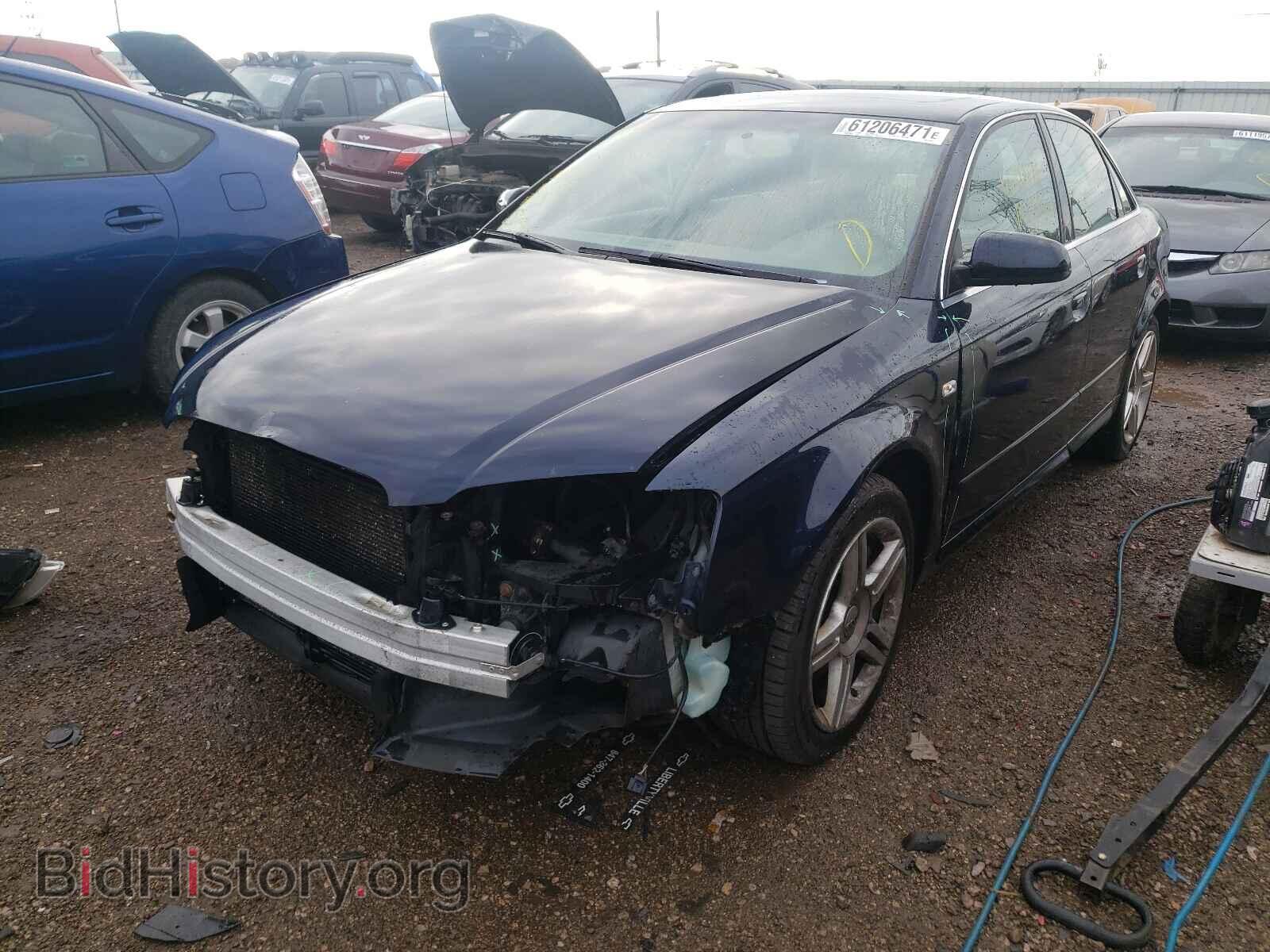 2008 AUDI A4 - VIN: WAUDF78E98A031954 - Фото 2