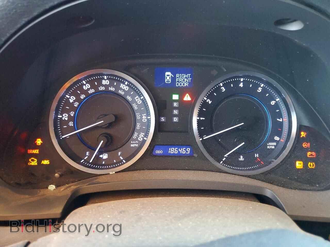 2012 LEXUS IS - VIN: JTHCF5C28C5056022 - Photo 9