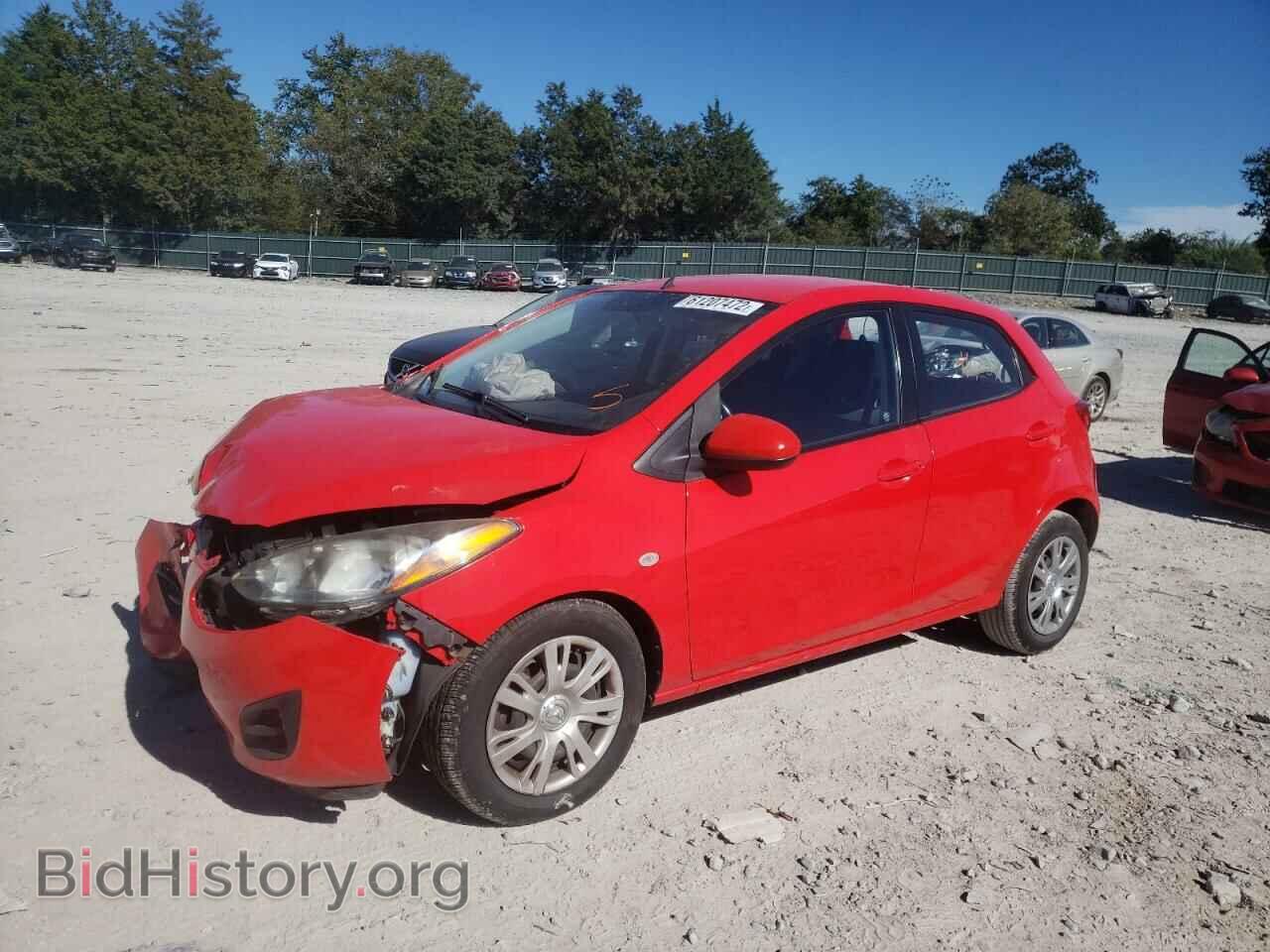 2014 MAZDA 2 - VIN: JM1DE1KY7E0177843 - Фото 2