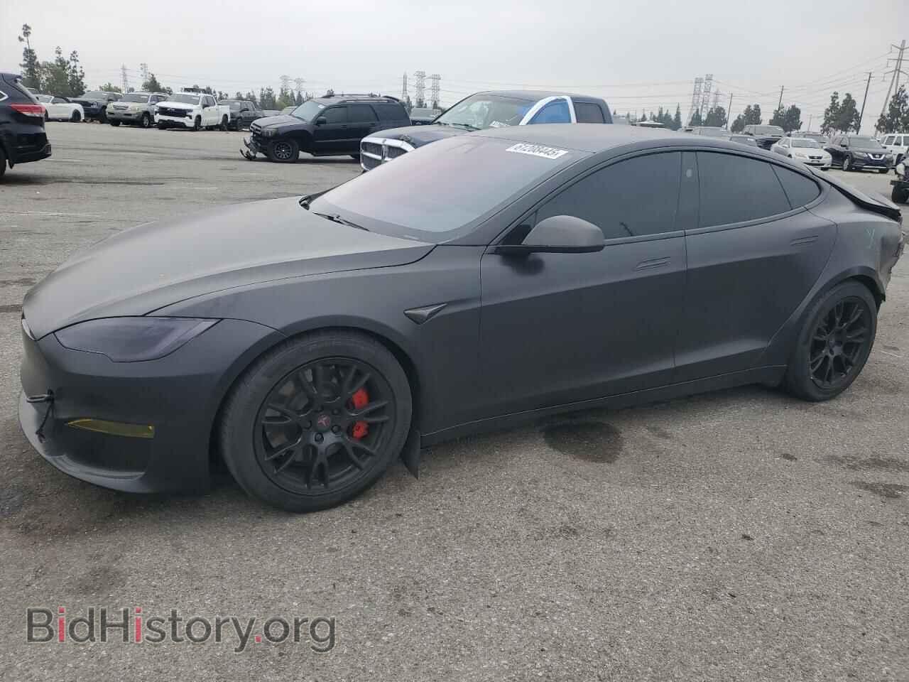 Photo 5YJSA1E51NF463225 - TESLA MODEL S 2022
