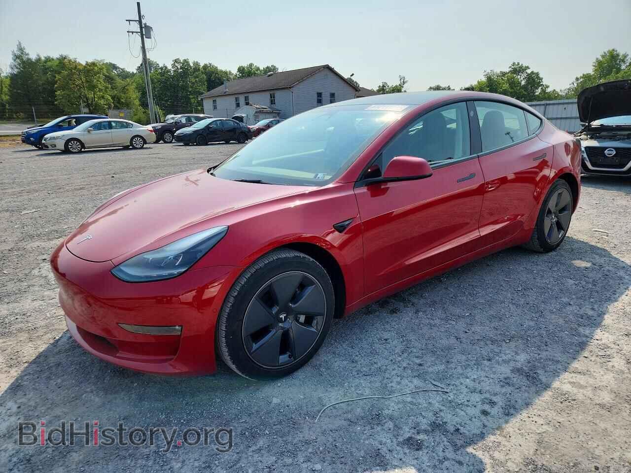 Photo 5YJ3E1EB0NF127130 - TESLA MODEL 3 2022