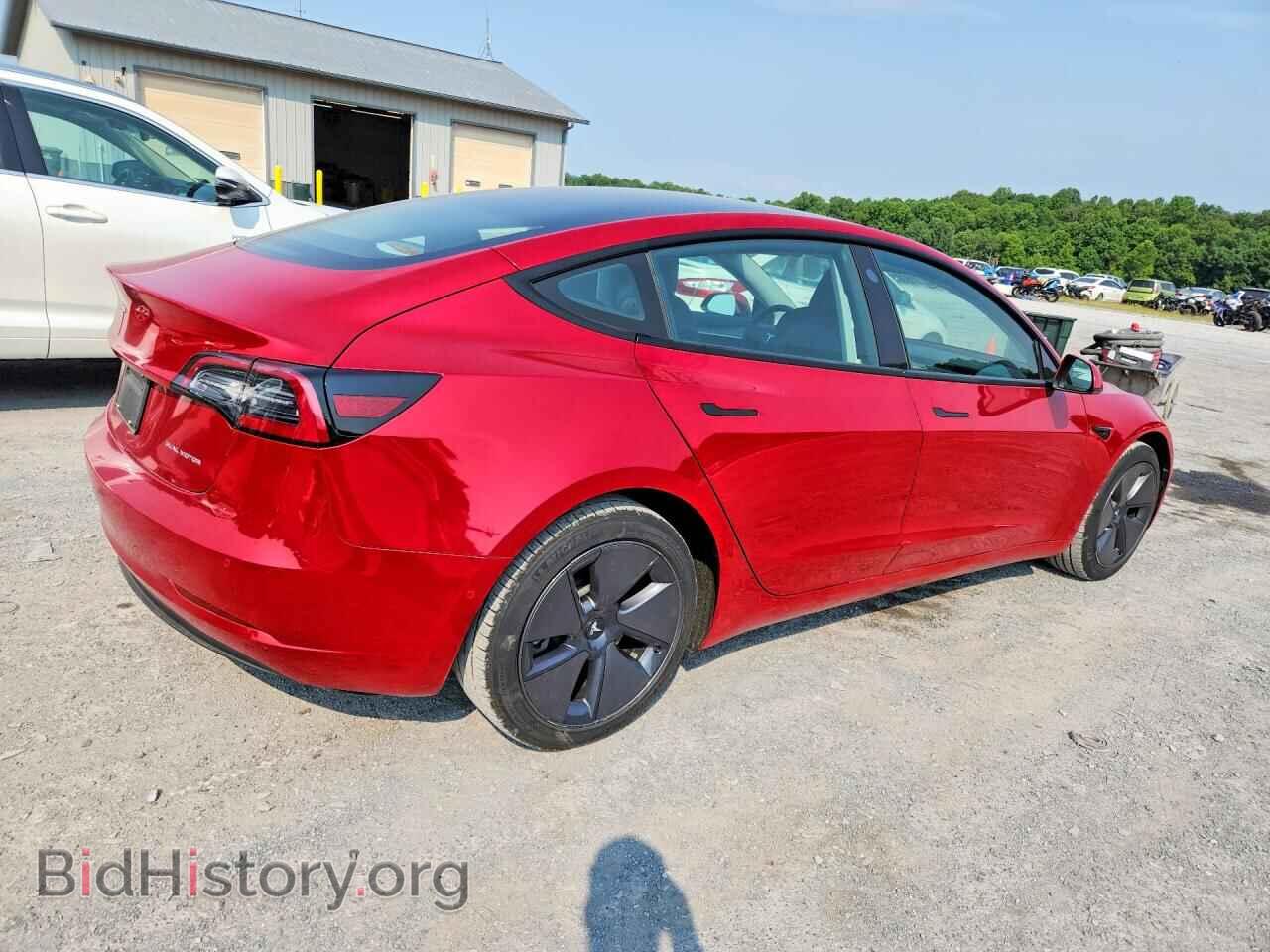 2022 TESLA MODEL 3 - VIN: 5YJ3E1EB0NF127130 - Фото 3