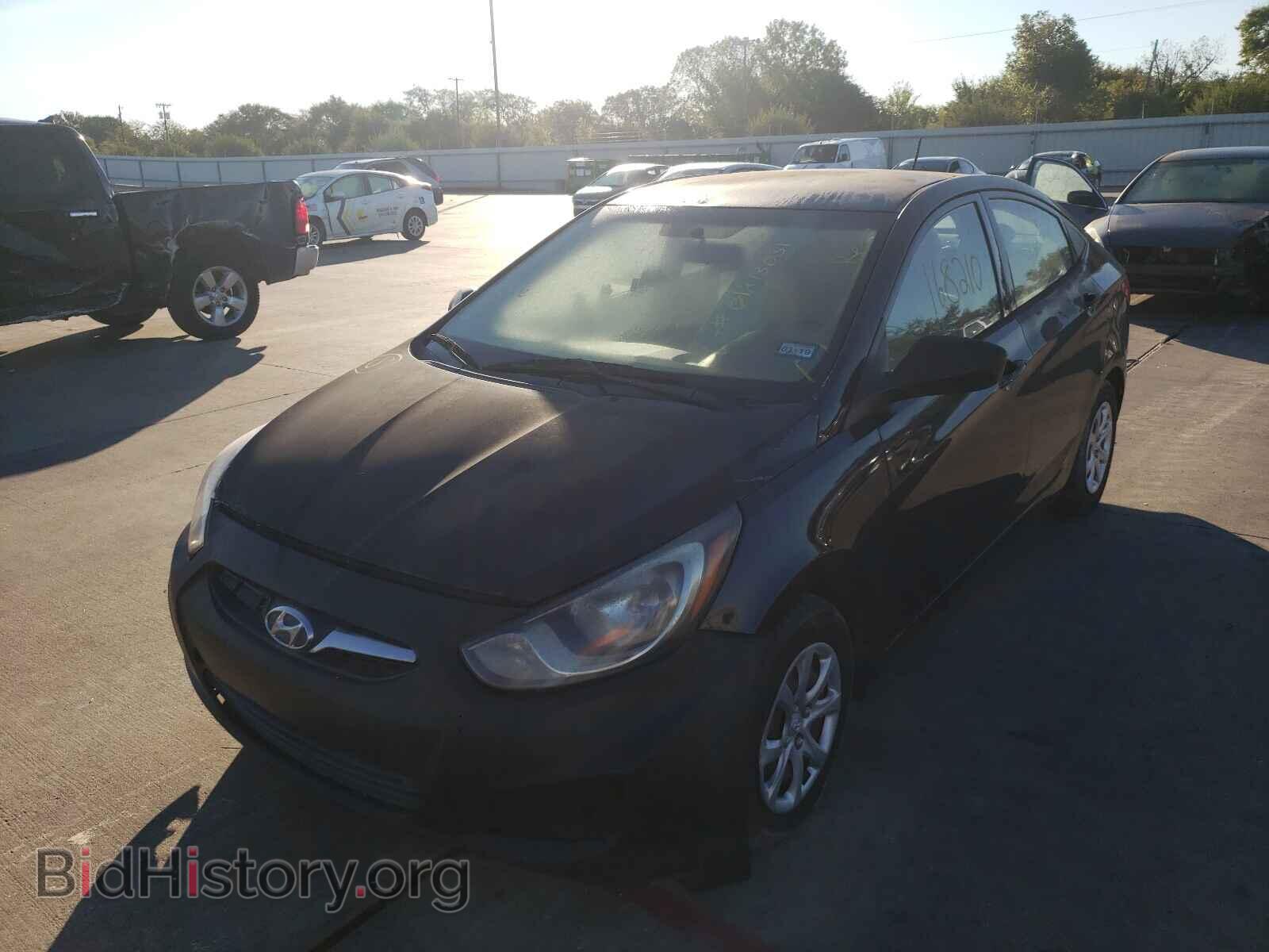 2012 HYUNDAI ACCENT - VIN: KMHCT4AE7CU122868 - Фото 2