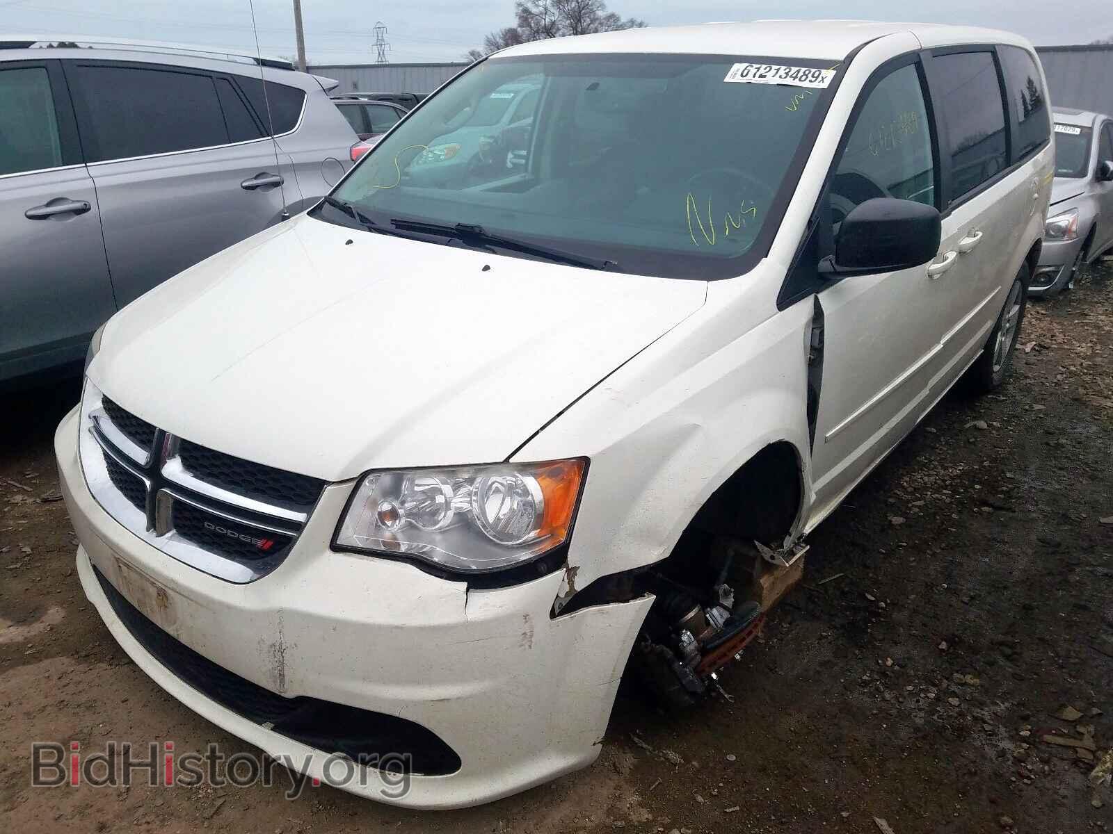 2013 DODGE CARAVAN - VIN: 2C4RDGBG6DR600502 - Фото 2