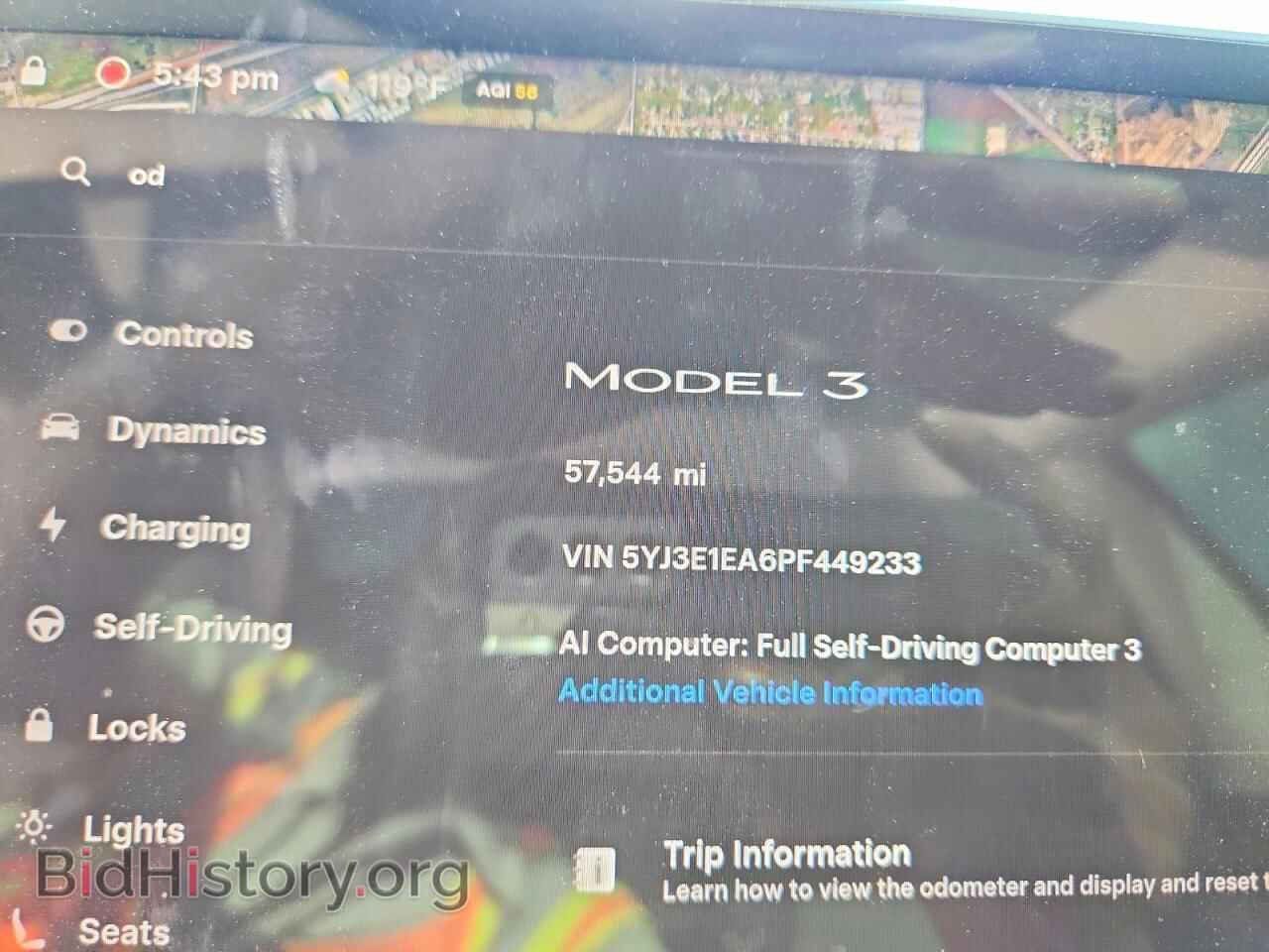 2023 TESLA MODEL 3 - VIN: 5YJ3E1EA6PF449233 - Фото 9