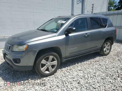 2012 Jeep COMPASS Latitude, gray — VIN 1C4NJCEB0CD677464, Copart