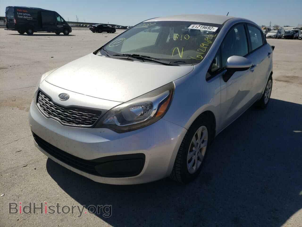 2012 KIA RIO - VIN: KNADM4A37C6052231 - Фото 2