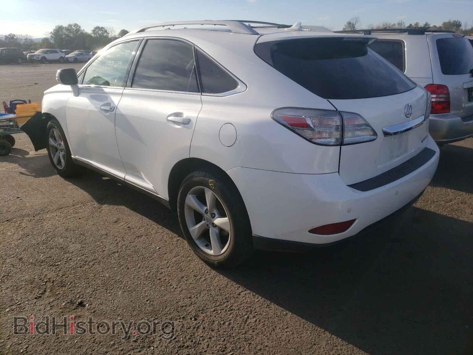 2012 LEXUS RX350 - VIN: 2T2BK1BA5CC132143 - Фото 3