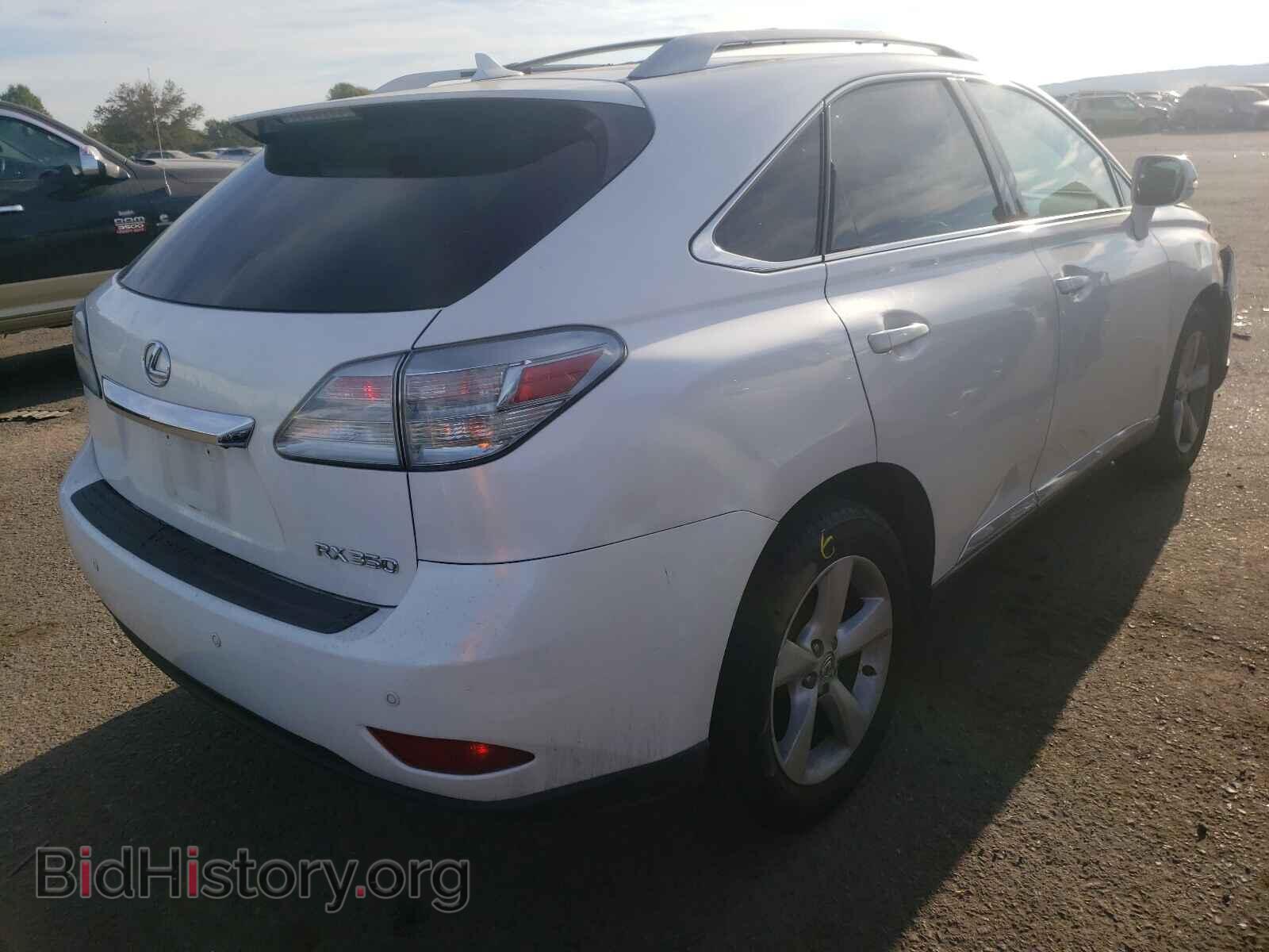 2012 LEXUS RX350 - VIN: 2T2BK1BA5CC132143 - Фото 4