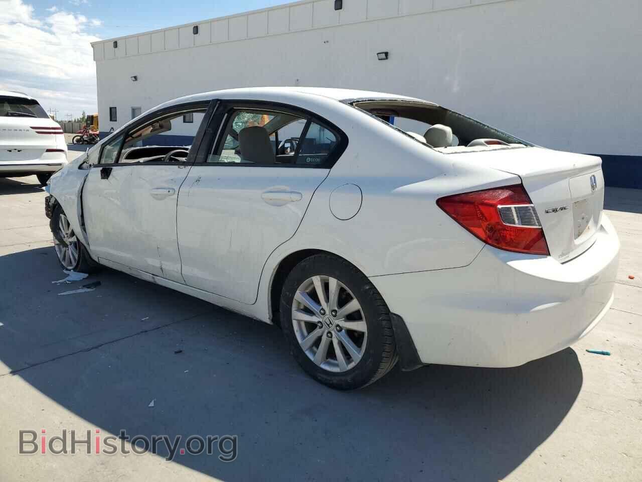2012 HONDA CIVIC - VIN: 2HGFB2F85CH604433 - Фото 2