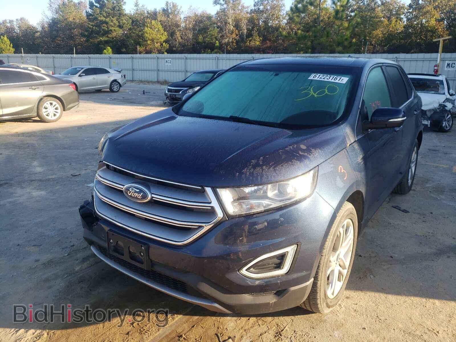 2017 FORD EDGE - VIN: 2FMPK4K93HBC03384 - Фото 2