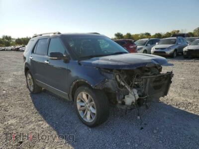 2012 Ford EXPLORER Explorer X, синий — VIN 1FMHK8D83CGB01617, Copart