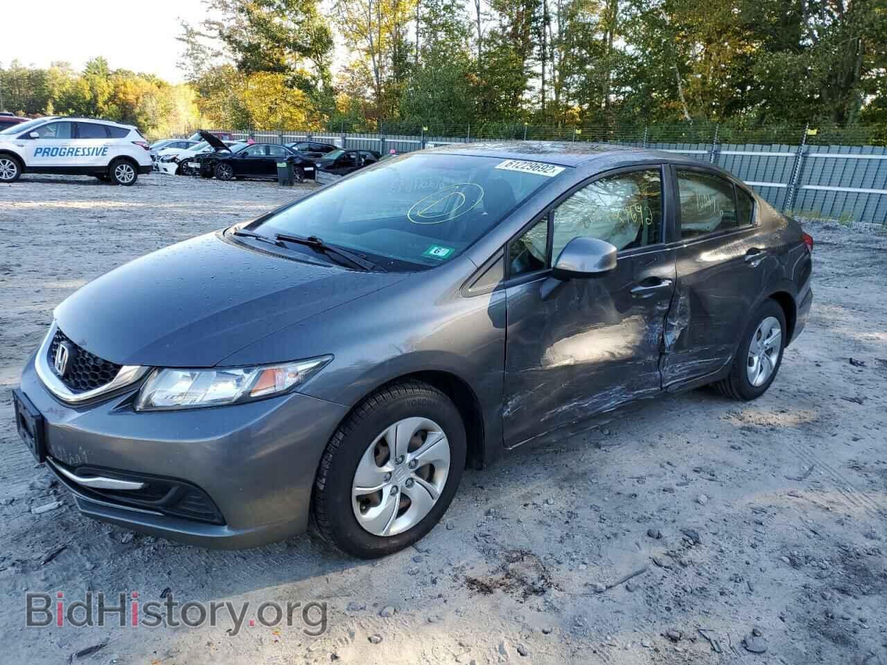 2013 HONDA CIVIC - VIN: 2HGFB2F55DH553670 - Фото 2