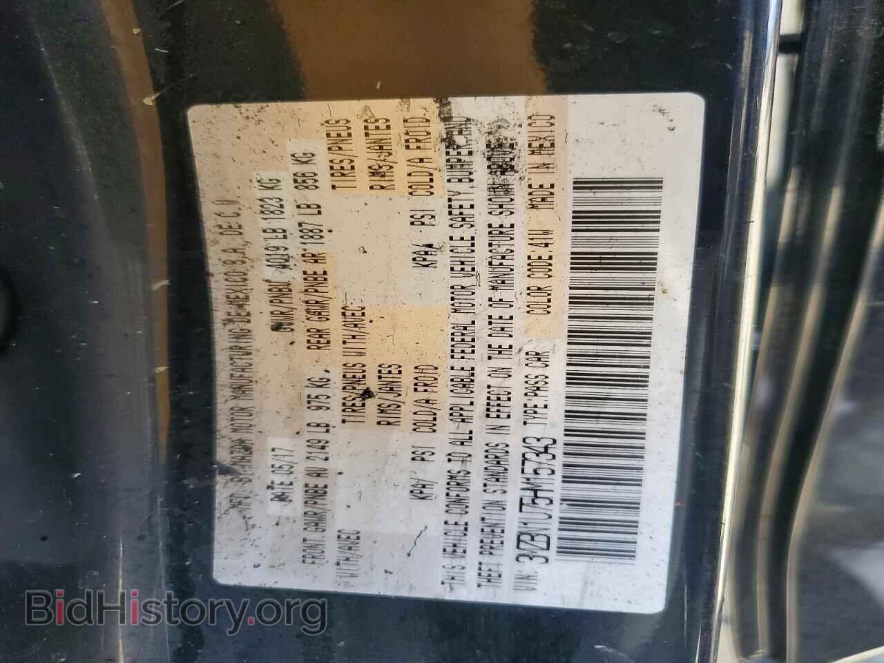 2017 MAZDA 3 - VIN: 3MZBN1U75HM157343 - Photo 12