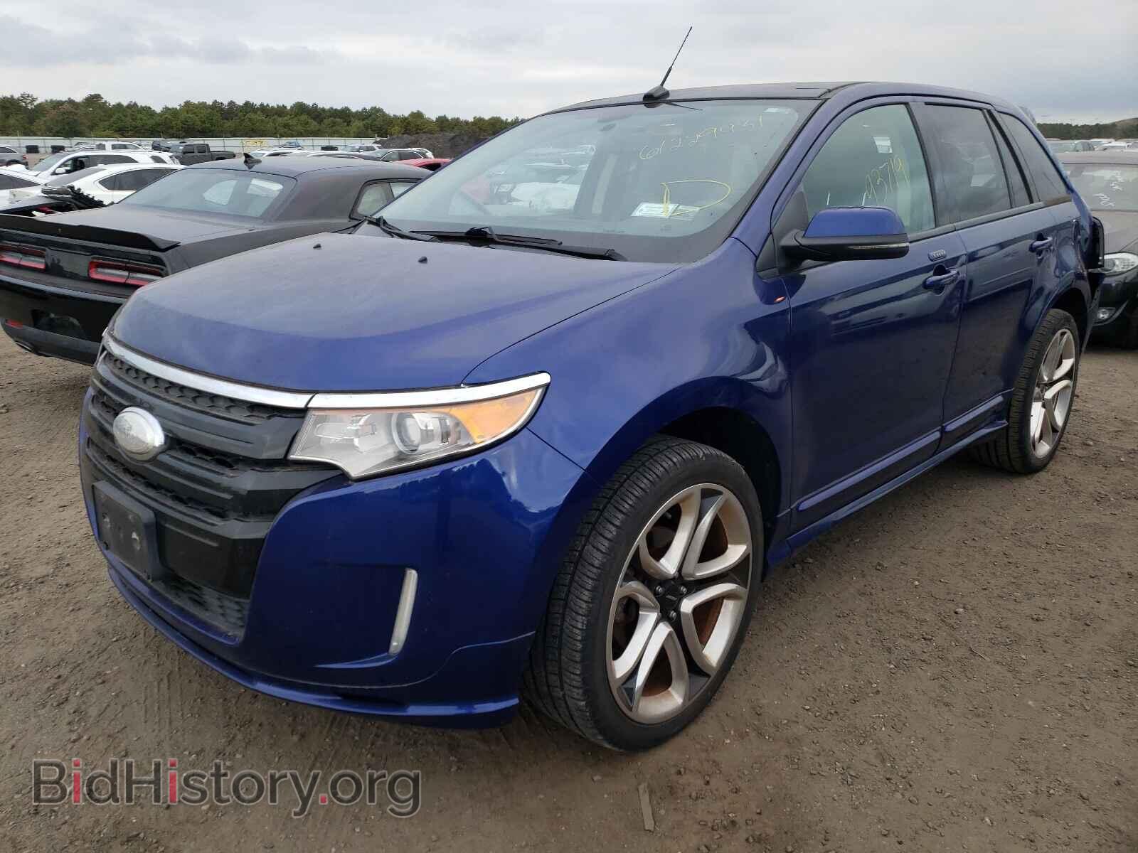 2013 FORD EDGE - VIN: 2FMDK3AKXDBA77195 - Фото 2