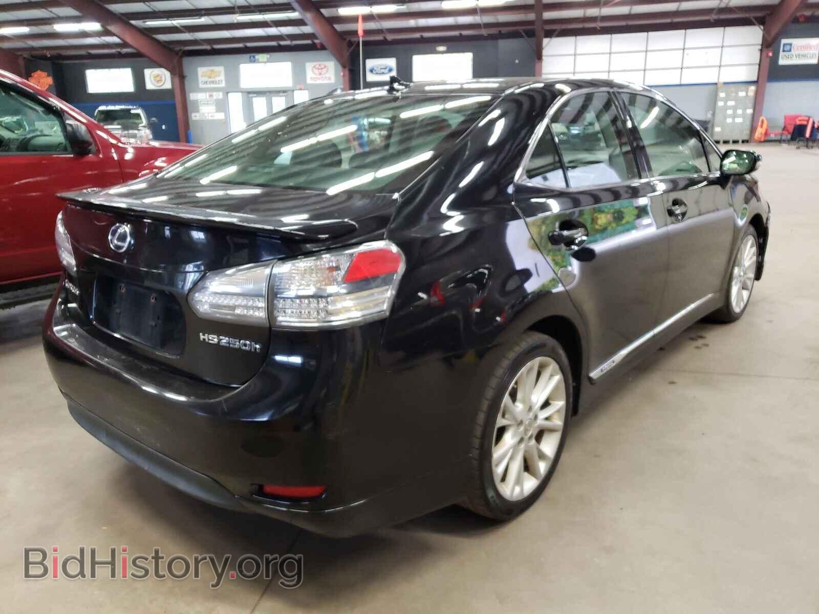 2010 LEXUS HS - VIN: JTHBB1BA0A2033986 - Фото 4