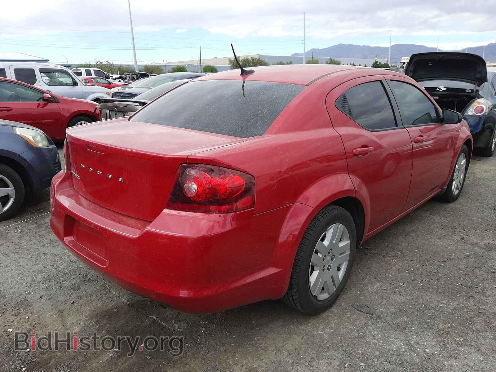 2014 DODGE AVENGER - VIN: 1C3CDZAB9EN129892 - Фото 4