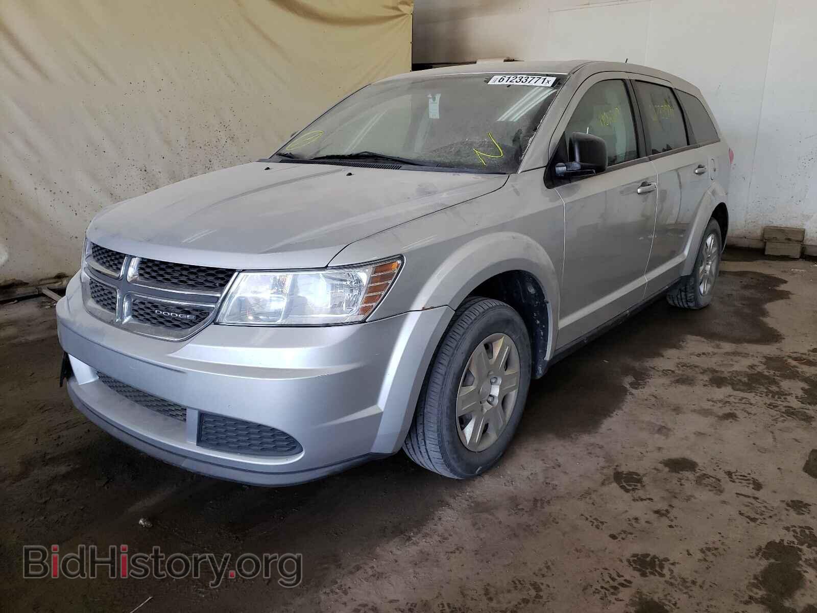 2012 DODGE JOURNEY - VIN: 3C4PDCAB1CT134530 - Фото 2