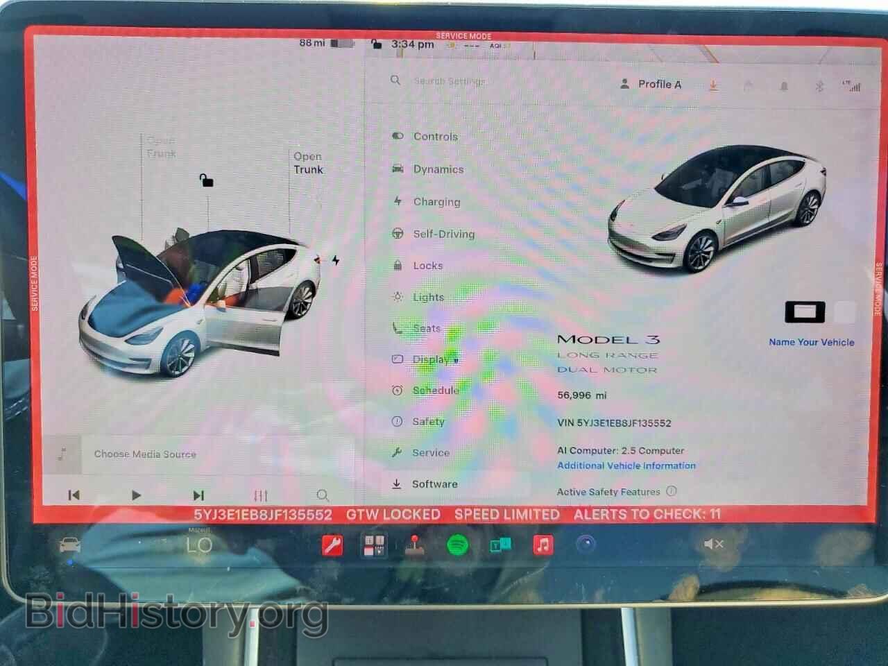 2018 TESLA MODEL 3 - VIN: 5YJ3E1EB8JF135552 - Photo 9