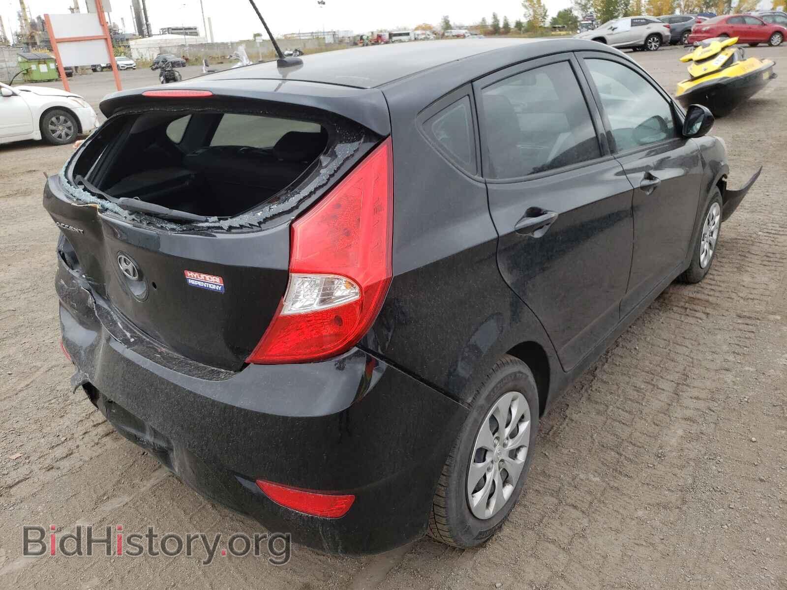 2016 HYUNDAI ACCENT - VIN: KMHCT5AE3GU261262 - Фото 4