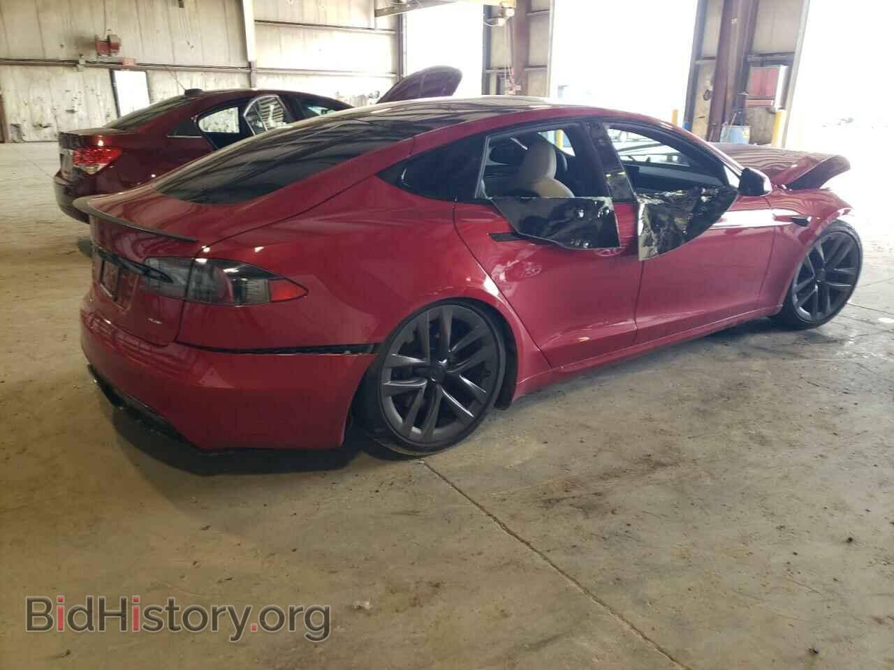 2021 TESLA MODEL S - VIN: 5YJSA1E66MF450798 - Фото 3