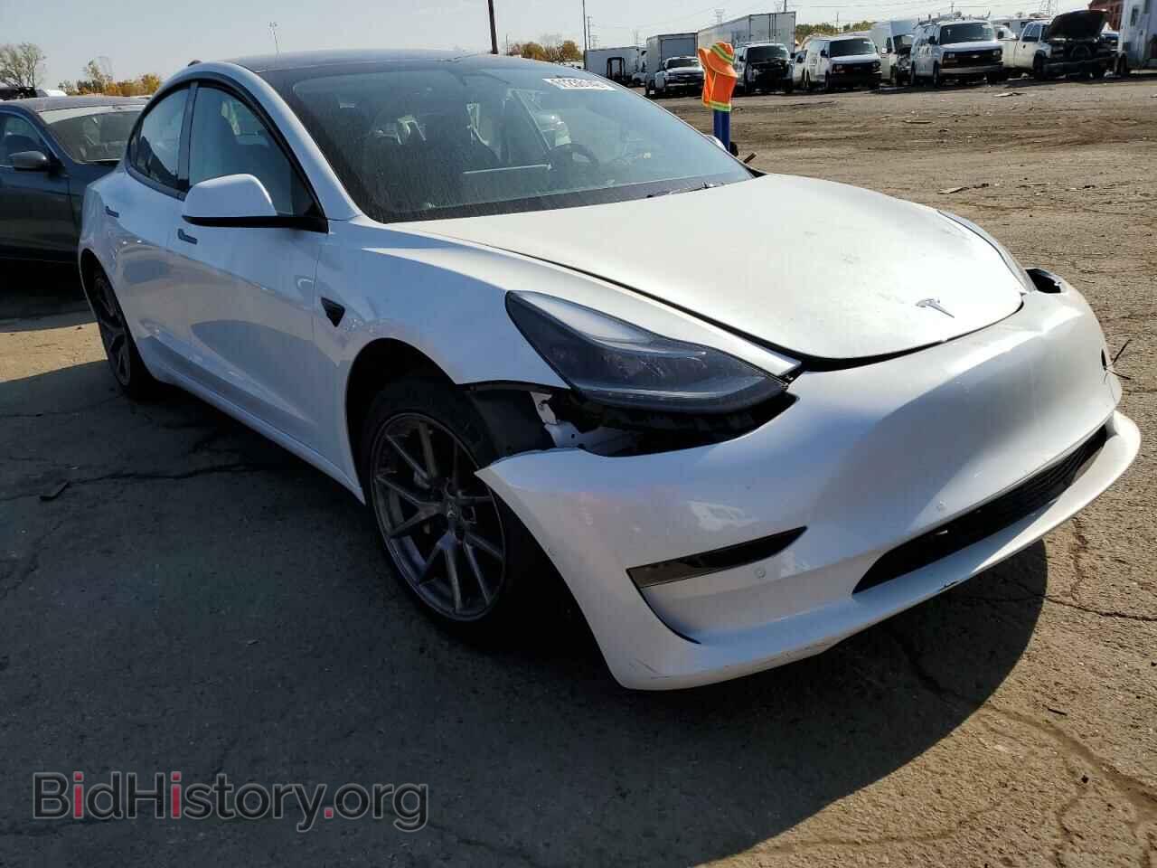 Photo 5YJ3E1EA1MF100301 - TESLA MODEL 3 2021