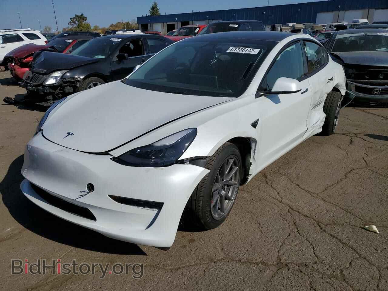 2021 TESLA MODEL 3 - VIN: 5YJ3E1EA1MF100301 - Photo 2