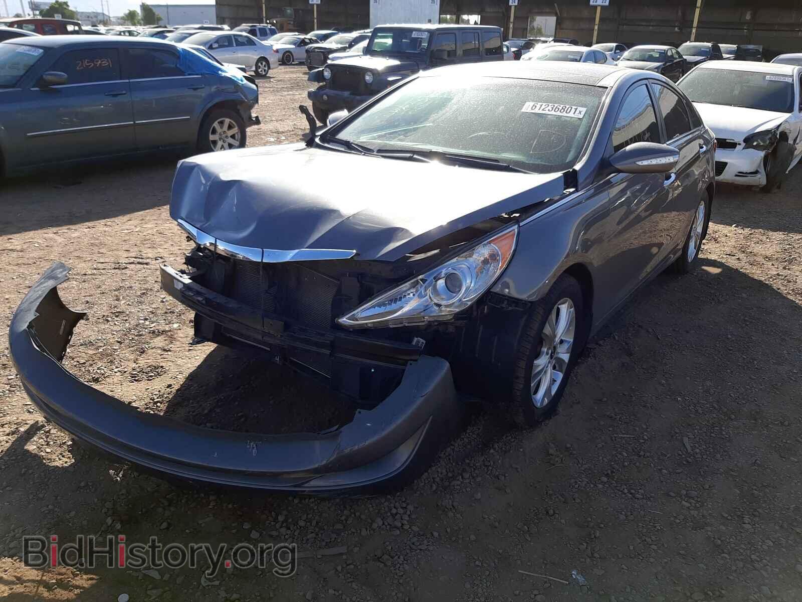 2013 HYUNDAI SONATA - VIN: 5NPEC4ACXDH555558 - Фото 2