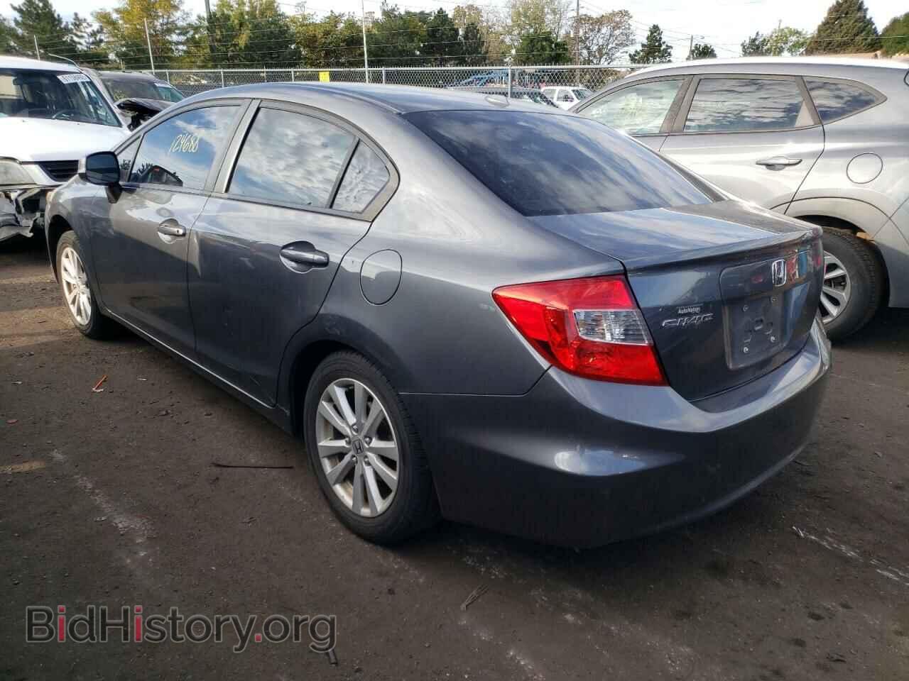 2012 HONDA CIVIC - VIN: 19XFB2F85CE029521 - Фото 3