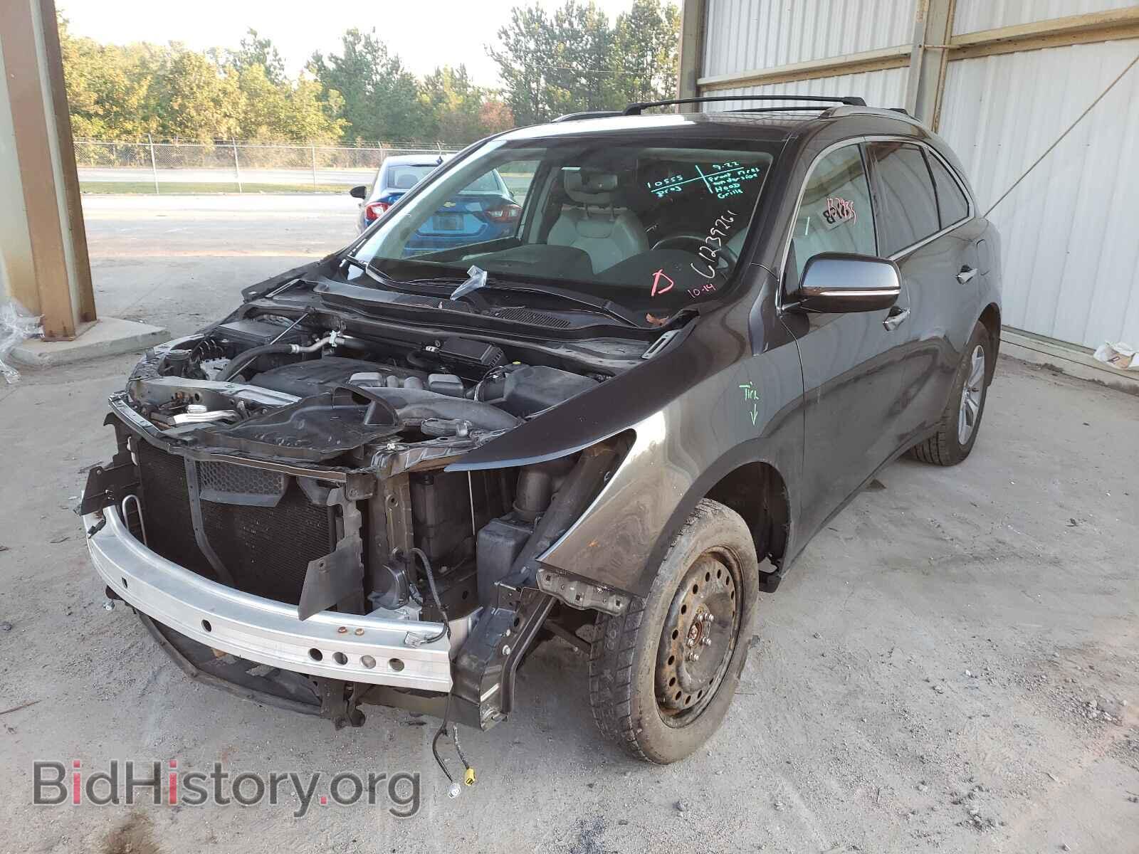 2015 ACURA MDX - VIN: 5FRYD4H2XFB022567 - Фото 2