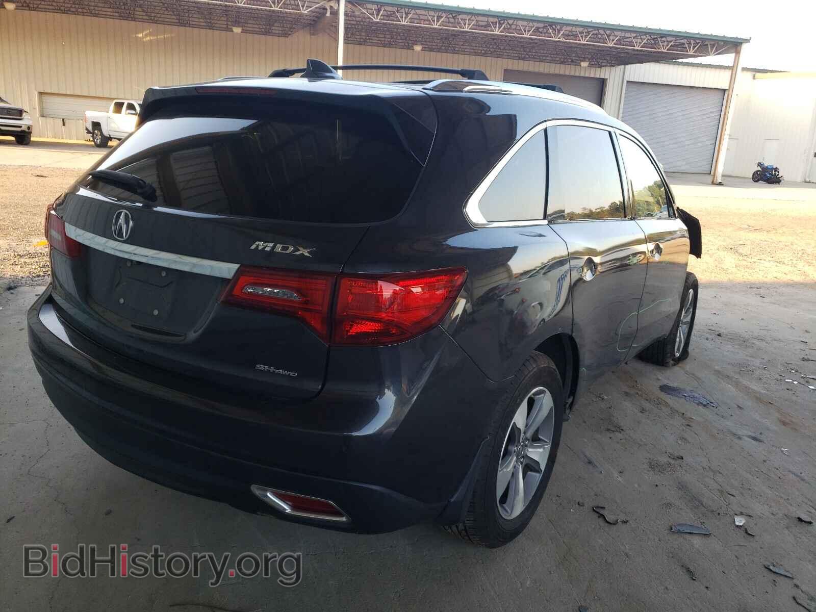 2015 ACURA MDX - VIN: 5FRYD4H2XFB022567 - Фото 4