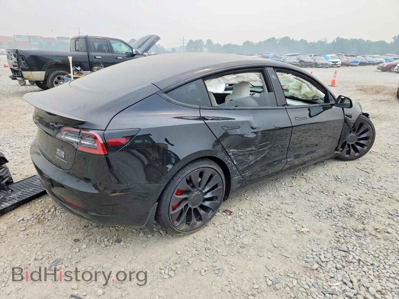2022 TESLA MODEL 3 - VIN: 5YJ3E1EC4NF346715 - Фото 3
